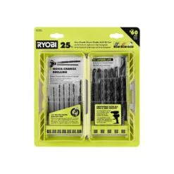 Ryobi Black Oxide Hex Shank Twist Drill Bit Set (25-Piece)