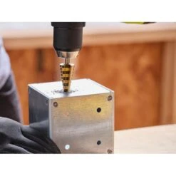 Ryobi Step Drill Bit Set (3-Pieces) -Ryobi Store ryobi twist drill bits a97301 c3 1000