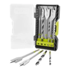 Ryobi Wood Drilling Set (11-Piece) -Ryobi Store ryobi twist drill bits ar2041 c3 1000
