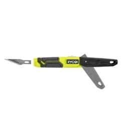 Ryobi Quick Change Hobby Knife With #11 Steel Precision Hobby Knife Replacement Utility Knife Blades (5-Piece) -Ryobi Store ryobi utility knives rhckp04 rhckb5011 c3 1000